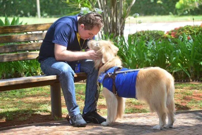 Projeto cão guia abre cadastro para pessoas cegas ou com baixa visão do DF